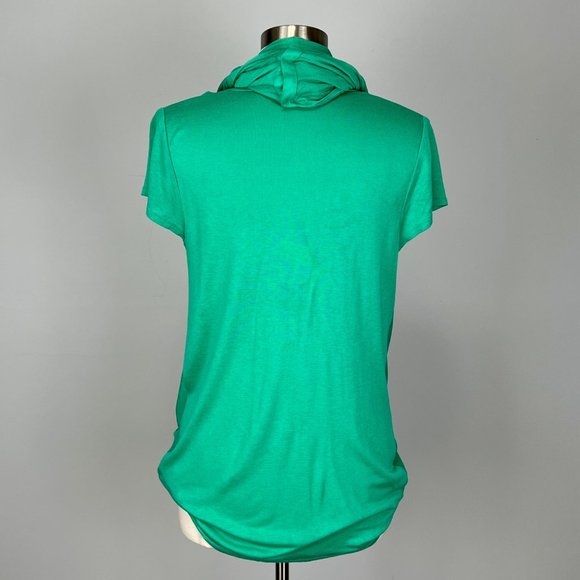 Alice Olivia Womens Draped Infinity Scarf Cardigan Sweater Green size Small - Picture 4 of 10